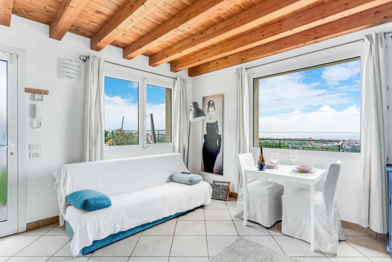 Villa Piscina Panoramica - La Casa Volante Soiano Del Lago Exterior foto